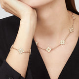 CLOVER | 10 Motive Pink Necklace