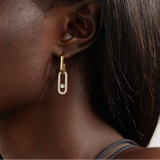 18K EXCLUSIVE | Myla Double Hoop Earrings